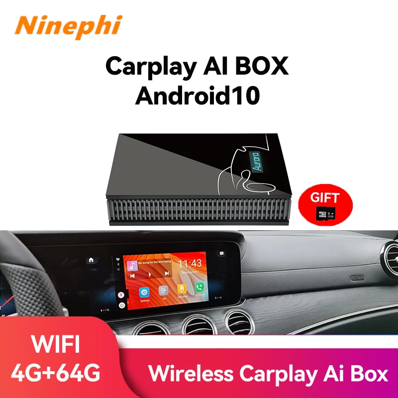 Carplay Wireless 4+64G Android10 GPS auto HDMI Netflix Apple TV BOX For JEEP Honda Nissan Chevrolet 8Core Auto Multimedia Player
Carplay Wireless 4+64G Android10 GPS auto HDMI Netflix Apple TV BOX For JEEP Honda Nissan Chevrolet 8Core Auto Multimedia Player