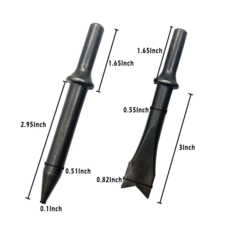 Pneumatic Chisel Air Hammer Sander Bit Set 9 Piece Set
Pneumatic Chisel Air Hammer Sander Bit Set 9 Piece Set