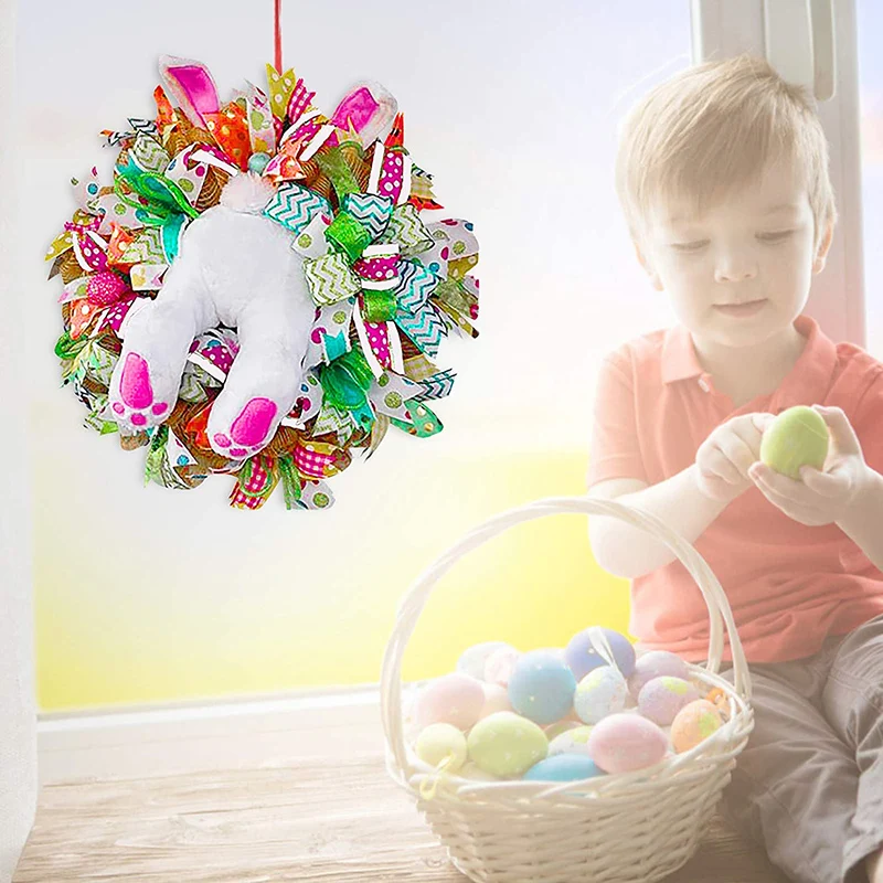 Easter Rabbit Wreath Decor for Front Door Easter Thief Bunny Butt with Ears Rabbit Shape Garland Wall Decor Easter Decor Hogard
Easter Rabbit Wreath Decor for Front Door Easter Thief Bunny Butt with Ears Rabbit Shape Garland Wall Decor Easter Decor Hogard