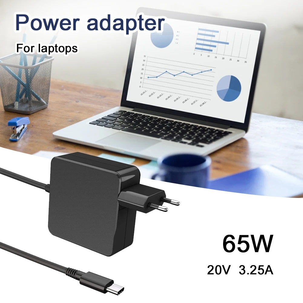 20V 3.25A Laptop Charger 65W Type-C UCB-C Power Supply Adapter PD+QC Fast Charging Adapter
20V 3.25A Laptop Charger 65W Type-C UCB-C Power Supply Adapter PD+QC Fast Charging Adapter