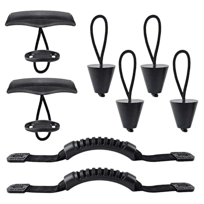 Kayak Handles Boat Side Mount Replacement Handles,Kayak T-Handle Universal Scupper Plug Kit Canoe Drain Holes Stopper
Kayak Handles Boat Side Mount Replacement Handles,Kayak T-Handle Universal Scupper Plug Kit Canoe Drain Holes Stopper