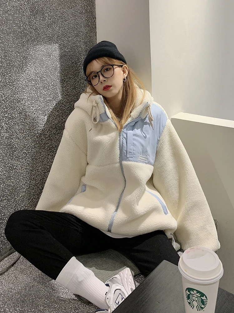Women 2022 Autumn Winter New Hooded Faux Fur Coat Female Fashion Fluffy Faux Lamb Fur Jacket Ladies Thick Warm Fur Overcoat B38
Women 2022 Autumn Winter New Hooded Faux Fur Coat Female Fashion Fluffy Faux Lamb Fur Jacket Ladies Thick Warm Fur Overcoat B38