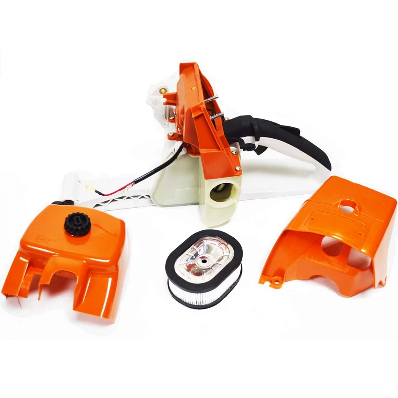 Топливный бак газа Задняя ручка воздушный фильтр крышка кожух для Stihl 066 MS660 MS650