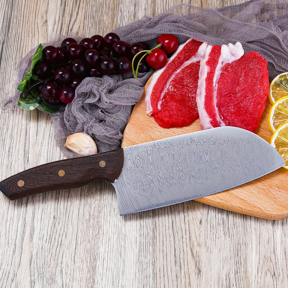 Нож поварской Xyj, 7 дюймов, с лазерным узором
Нож поварской Xyj, 7 дюймов, с лазерным узором