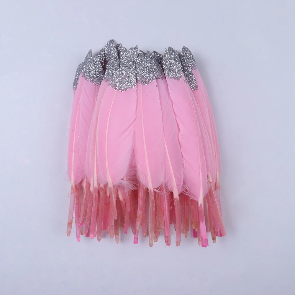 Top Spray Sliver Hard Natural Goose Feathers For Crafts 4-6Inch/10-15Cm Diy Jewelry Wedding Decoration Plumes Wholesale 10Pcs
Top Spray Sliver Hard Natural Goose Feathers For Crafts 4-6Inch/10-15Cm Diy Jewelry Wedding Decoration Plumes Wholesale 10Pcs