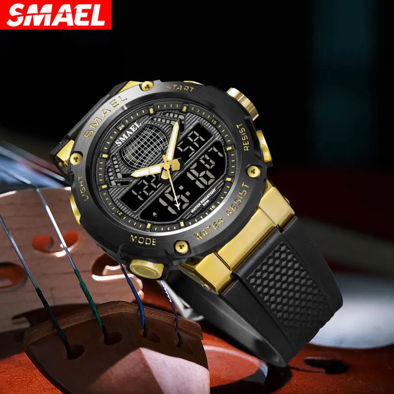 Men's Sports Waterproof Student Watch Outdoor Luminous Timing Men's Electronic Watch Sports Watch 
Men's Sports Waterproof Student Watch Outdoor Luminous Timing Men's Electronic Watch Sports Watch