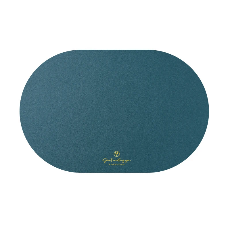 Inyahome PU Green Oval Placemats and Coaster for Dining Table Washable Wipeable Waterproof No Slip Heat Resistant Mat Home Decor
Inyahome PU Green Oval Placemats and Coaster for Dining Table Washable Wipeable Waterproof No Slip Heat Resistant Mat Home Decor
