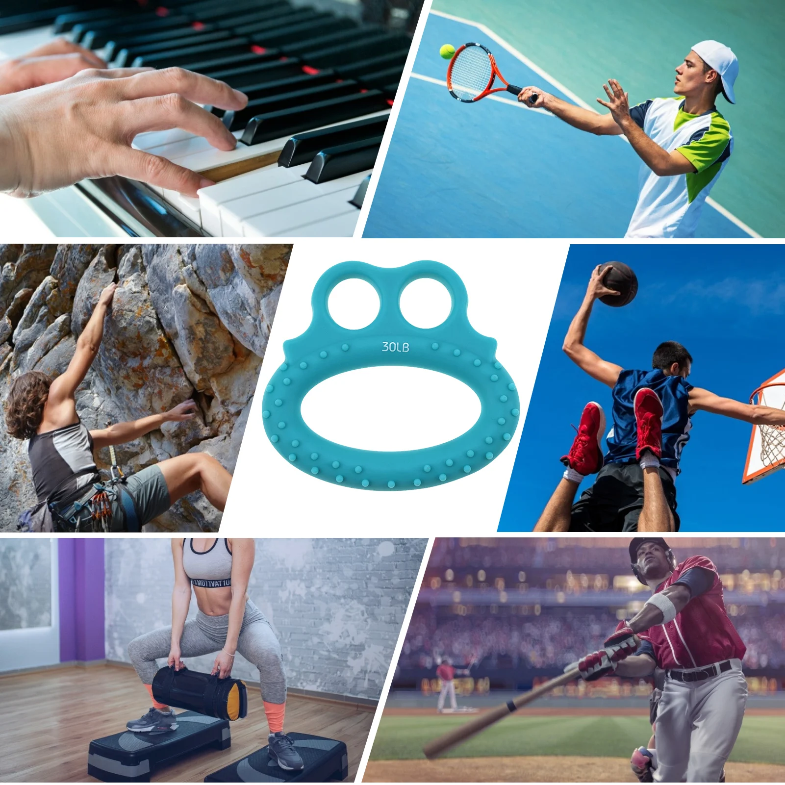 Gripping Ring Fitness Heavy Grips Wrist Rehabilitation Developer Carpal Expander Hand Gripper Expander Strength Training Device
Gripping Ring Fitness Heavy Grips Wrist Rehabilitation Developer Carpal Expander Hand Gripper Expander Strength Training Device