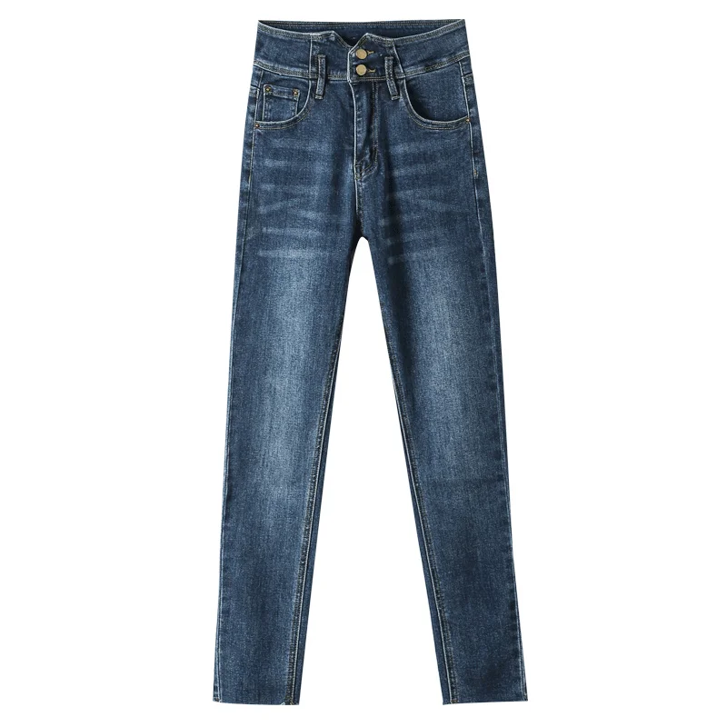 Korean fashion high-waist jeans women's spring 2021 new casual tight-fitting slim-leg pants pencil pants trousers
Korean fashion high-waist jeans women's spring 2021 new casual tight-fitting slim-leg pants pencil pants trousers