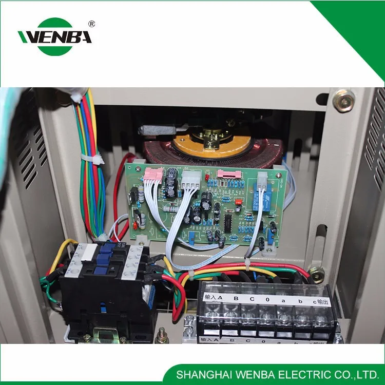 WENBA Servo Motor Three Phase Home 380v 15Kva Automatic Voltage Regulator
WENBA Servo Motor Three Phase Home 380v 15Kva Automatic Voltage Regulator