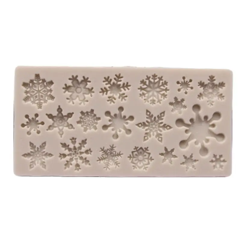 1PCS Snowflake Shape Cake Mold Silicone Snow Fondant Mold Sugar Craft Cake Tool Snow Fondant Christmas Winter Decor K149
1PCS Snowflake Shape Cake Mold Silicone Snow Fondant Mold Sugar Craft Cake Tool Snow Fondant Christmas Winter Decor K149