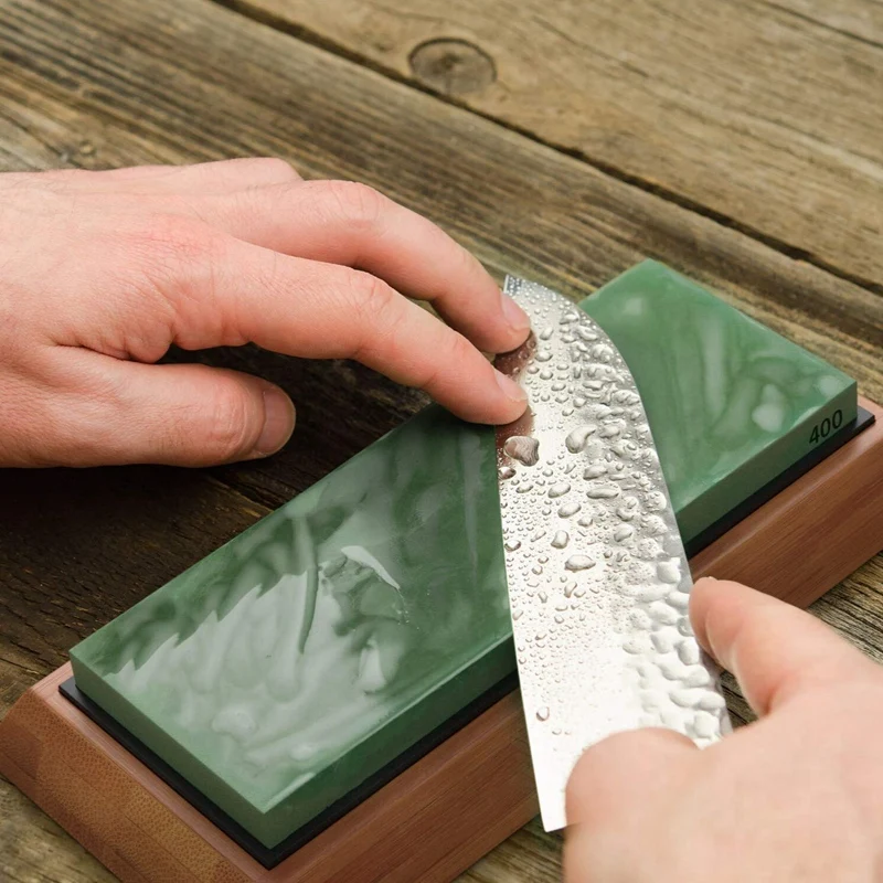 Premium Extra Large Sharpening Stone Set- Whetstone Knife Sharpener- Grits 400/1000/6000 Waterstone & Flattening Stone- Kitchen
Premium Extra Large Sharpening Stone Set- Whetstone Knife Sharpener- Grits 400/1000/6000 Waterstone & Flattening Stone- Kitchen