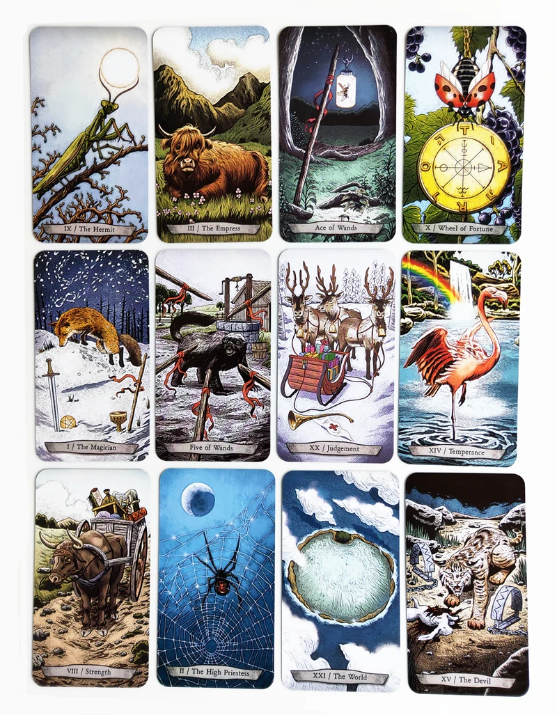 2020 New Animal Totem Tarot Cards Funny Board Game Tarot Deck Card Games 78 pcs/set Game
2020 New Animal Totem Tarot Cards Funny Board Game Tarot Deck Card Games 78 pcs/set Game