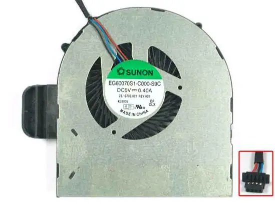 SUNON EG60070S1-C000-S9C MS2362 TRAVElmate P633 DC 5V 0.40A 4-Wire Laptop Cooling Fan
SUNON EG60070S1-C000-S9C MS2362 TRAVElmate P633 DC 5V 0.40A 4-Wire Laptop Cooling Fan