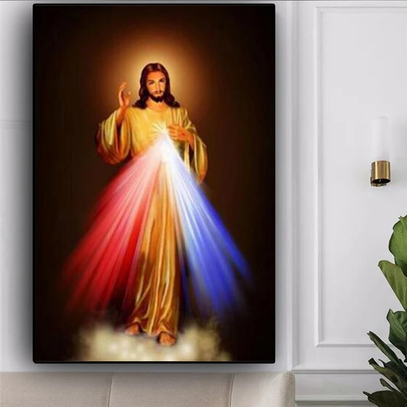 Abstract Modern Jesus Christian God's Mercy Art Oil on Canvas Painting Posters and Prints Wall Art Pictures for Living Room
Abstract Modern Jesus Christian God's Mercy Art Oil on Canvas Painting Posters and Prints Wall Art Pictures for Living Room