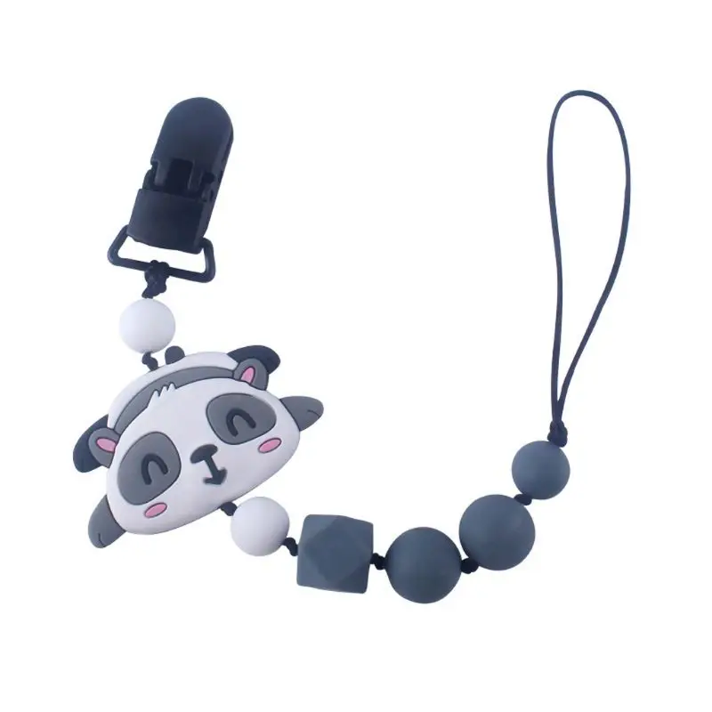 Silicone Bear Beads Pacifier Clip Animal Pacifier Chain for Baby Teething Soother Chew Toy Dummy Clips
Silicone Bear Beads Pacifier Clip Animal Pacifier Chain for Baby Teething Soother Chew Toy Dummy Clips