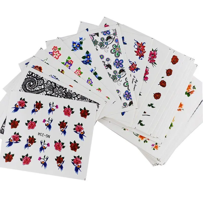 50 Sheets Nail Stickers Mixed Designs Water Transfer Nail Art Sticker Watermark Decals DIY Decoration for Beauty Manicure Tools
50 Sheets Nail Stickers Mixed Designs Water Transfer Nail Art Sticker Watermark Decals DIY Decoration for Beauty Manicure Tools
