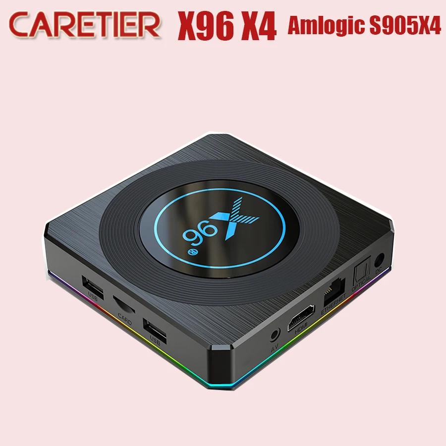 ТВ-приставка X96 X4 Amlogic S905X4 RGB с подсветкой, ТВ-приставка на Android 11, 4 Гб, 32 Гб, поддержка AV1, видео 8K, Двойной Wi-Fi, BT4.1, медиаплеер для Youtube, 10 шт. 
ТВ-приставка X96 X4 Amlogic S905X4 RGB с подсветкой, ТВ-приставка на Android 11, 4 Гб, 32 Гб, поддержка AV1, видео 8K, Двойной Wi-Fi, BT4.1, медиаплеер для Youtube, 10 шт.