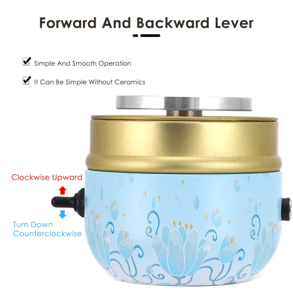 12V Mini Box Electric Pottery Wheel DIY Ceramic Machine Mini Pottery Wheel Clay Pottery Making Tool Art Turntable Fingertip
12V Mini Box Electric Pottery Wheel DIY Ceramic Machine Mini Pottery Wheel Clay Pottery Making Tool Art Turntable Fingertip
