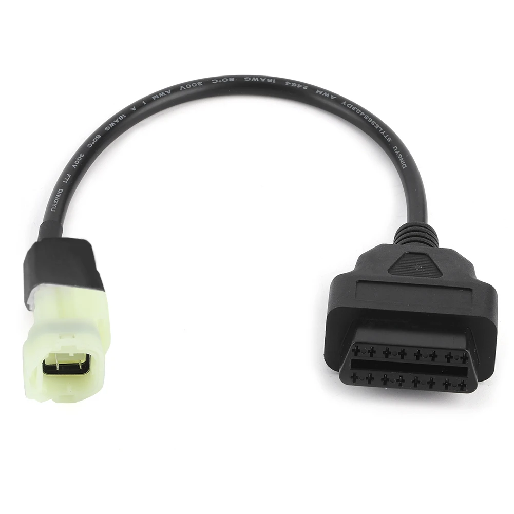OBD2 To 4 Pin Diagnostic Adapter Cable Motorcycle Fault Detection Parts Fit For Honda Motorbike
OBD2 To 4 Pin Diagnostic Adapter Cable Motorcycle Fault Detection Parts Fit For Honda Motorbike