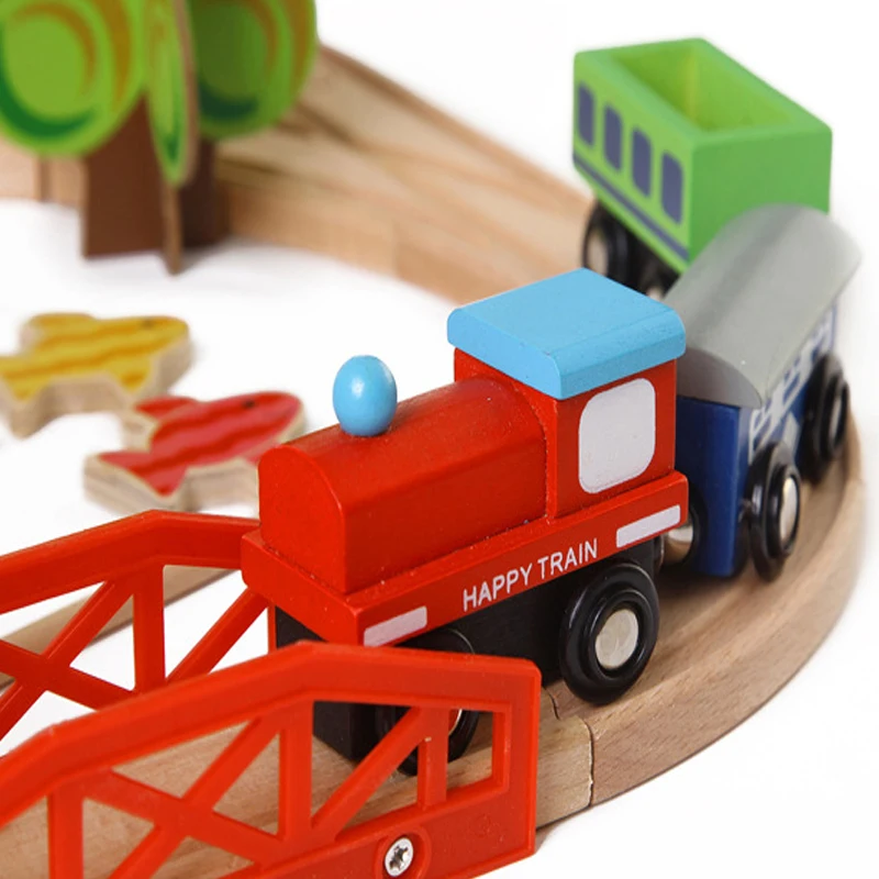 Wooden Horse 69 Piece Track Driver Moving Train Set Toys Wooden Children's Puzzle Assembling Parent Child Toy
Wooden Horse 69 Piece Track Driver Moving Train Set Toys Wooden Children's Puzzle Assembling Parent Child Toy