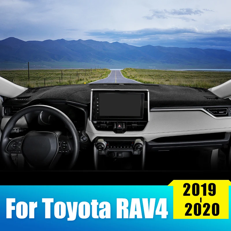 Для Toyota RAV4 2019 2020 XA50 приборной панели автомобиля Избегайте светильник площадку