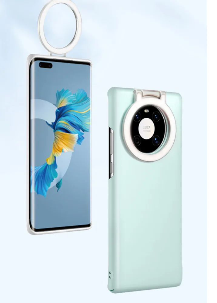 Кольцевая светодиодная вспышка для селфи оригинального HUAWEI Mate 40 Pro 30 портативная