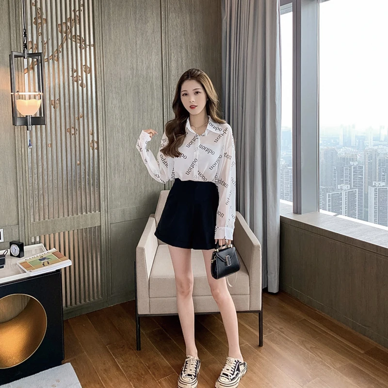 QRWR Spring Autumn Fashion Women Blouses 2020 Sexy Elegant Chiffon Long Sleeve Blouse Shirt Korea Casual Print Blouse Women
QRWR Spring Autumn Fashion Women Blouses 2020 Sexy Elegant Chiffon Long Sleeve Blouse Shirt Korea Casual Print Blouse Women