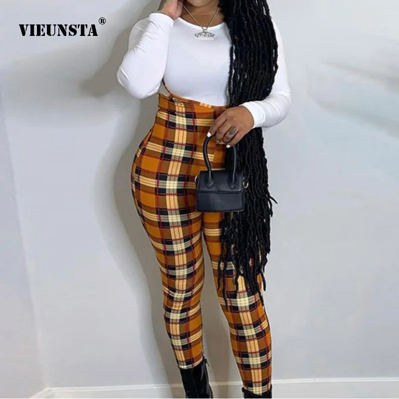 Сексуальные бедра плед печати женские Комбинезоны женские элегантные узкие брюки Рождество 2020 Повседневная тонкая талия спагетти комбине... 
Сексуальные бедра плед печати женские Комбинезоны женские элегантные узкие брюки Рождество 2020 Повседневная тонкая талия спагетти комбине...