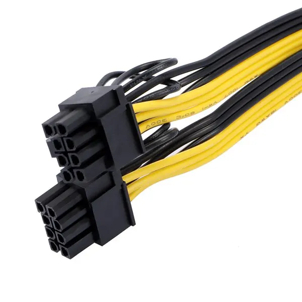 5Pcs Dual PCIe PCI-E Graphic Video Card 8Pin 6+2Pin DIY Splitter Power Cable Cord for Bitcoin Litecoin Miner 12AWG+18AWG
5Pcs Dual PCIe PCI-E Graphic Video Card 8Pin 6+2Pin DIY Splitter Power Cable Cord for Bitcoin Litecoin Miner 12AWG+18AWG
