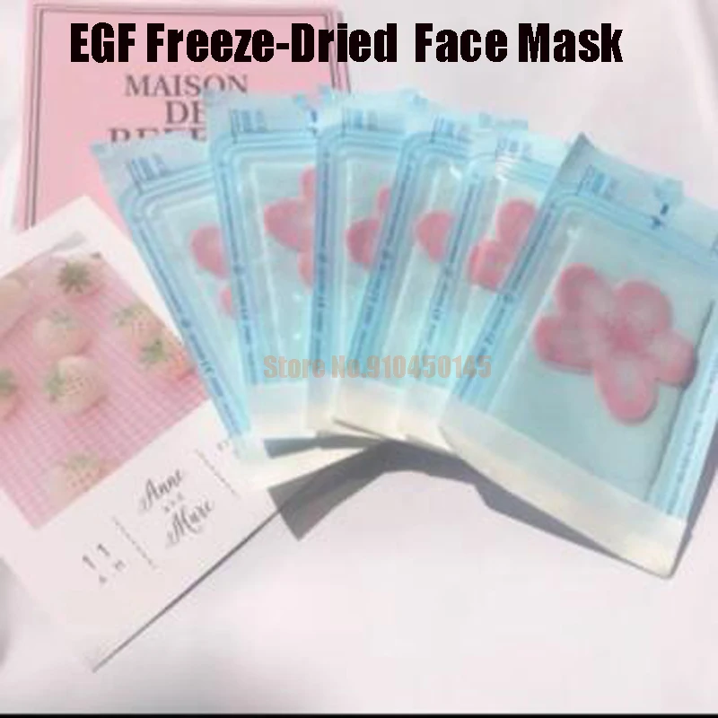 EGF Oligopeptide Nicotinamide Freeze-dried Powder Mask 5PCs Smoothes Skin Moisturizes and Repairs Skin Care Products
EGF Oligopeptide Nicotinamide Freeze-dried Powder Mask 5PCs Smoothes Skin Moisturizes and Repairs Skin Care Products
