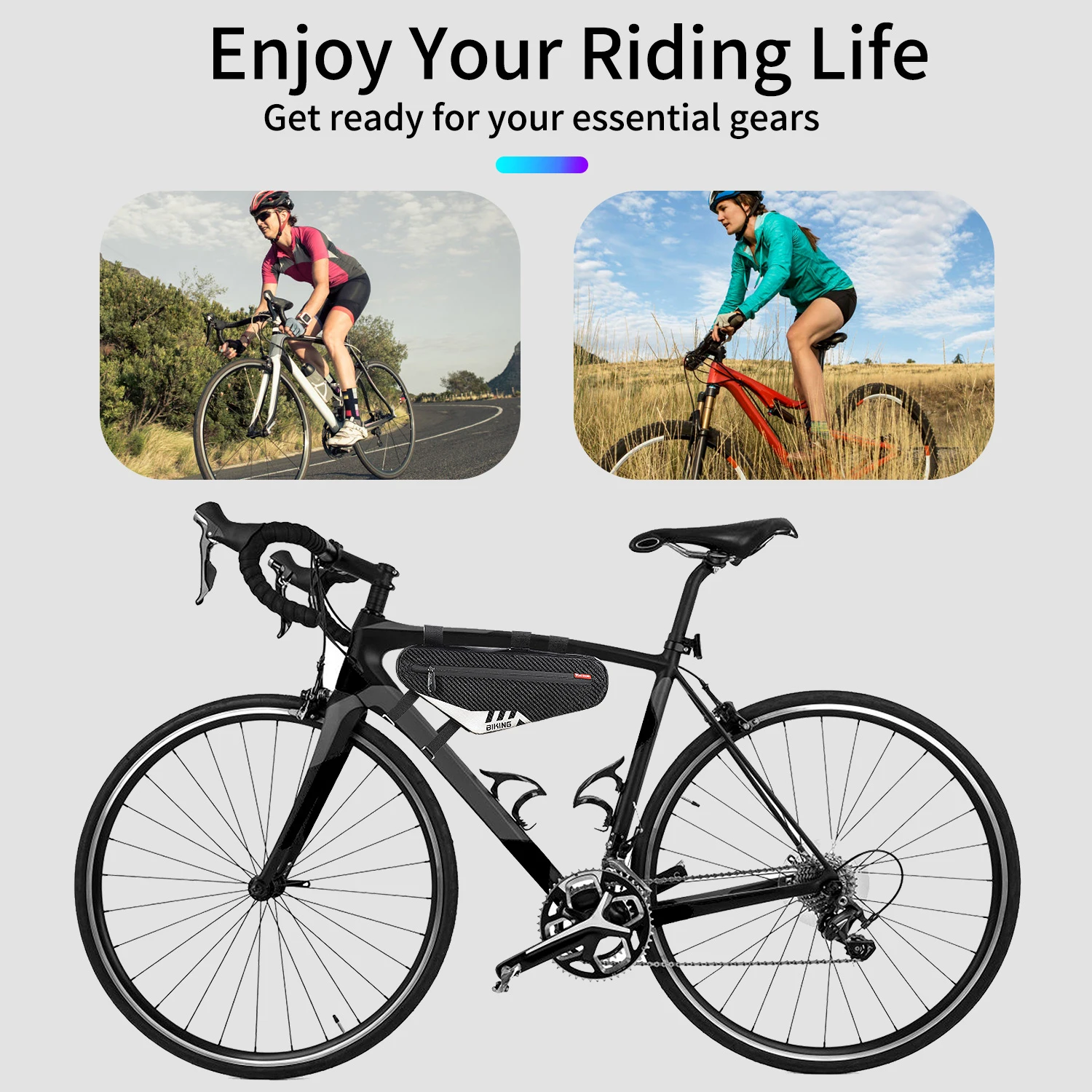 WEST BIKING Bike Bag High Quality Rainproof Bicycle Triangle Bag MTB Road Bike Large Capacity Beam Bag Bicycle Accessories
WEST BIKING Bike Bag High Quality Rainproof Bicycle Triangle Bag MTB Road Bike Large Capacity Beam Bag Bicycle Accessories