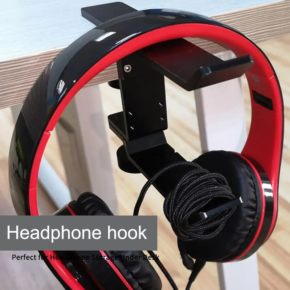 PC Gaming Headset Headphone Hanger Holder Under Desk Dual Headphone Hanger Stand Headphones Clamp with Adjustable Rotating Arm U 
PC Gaming Headset Headphone Hanger Holder Under Desk Dual Headphone Hanger Stand Headphones Clamp with Adjustable Rotating Arm U