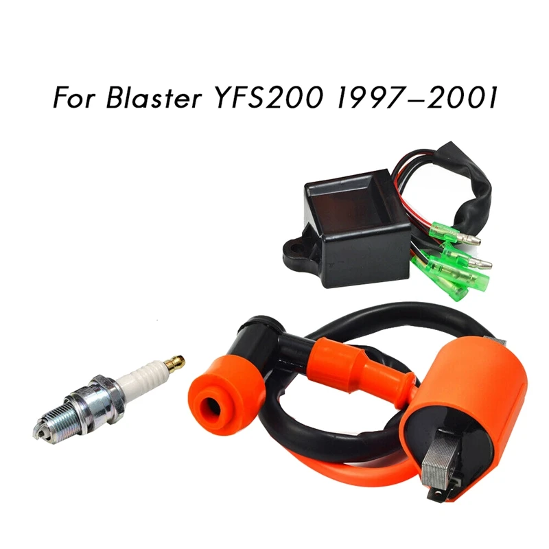 Катушка зажигания Свеча зажигания CDI Коробка для Yamaha Blaster YFS200 1997 1998 1999 2000 2001
Катушка зажигания Свеча зажигания CDI Коробка для Yamaha Blaster YFS200 1997 1998 1999 2000 2001