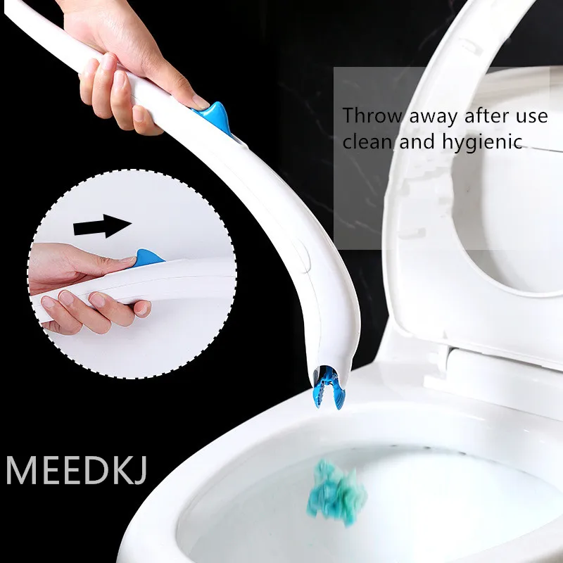 Disposable toilet brush can be thrown away without dead corners for toilets with cleaners Household Japanese toilet brushes
Disposable toilet brush can be thrown away without dead corners for toilets with cleaners Household Japanese toilet brushes
