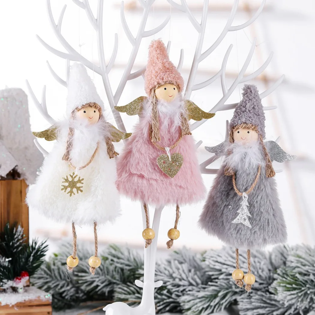 1Pc Christmas Angel Plush Doll Pendant Xmas Tree Hanging Decoration Party Ornaments Christmas Navidad Fairy Doll Pendant Deco
1Pc Christmas Angel Plush Doll Pendant Xmas Tree Hanging Decoration Party Ornaments Christmas Navidad Fairy Doll Pendant Deco