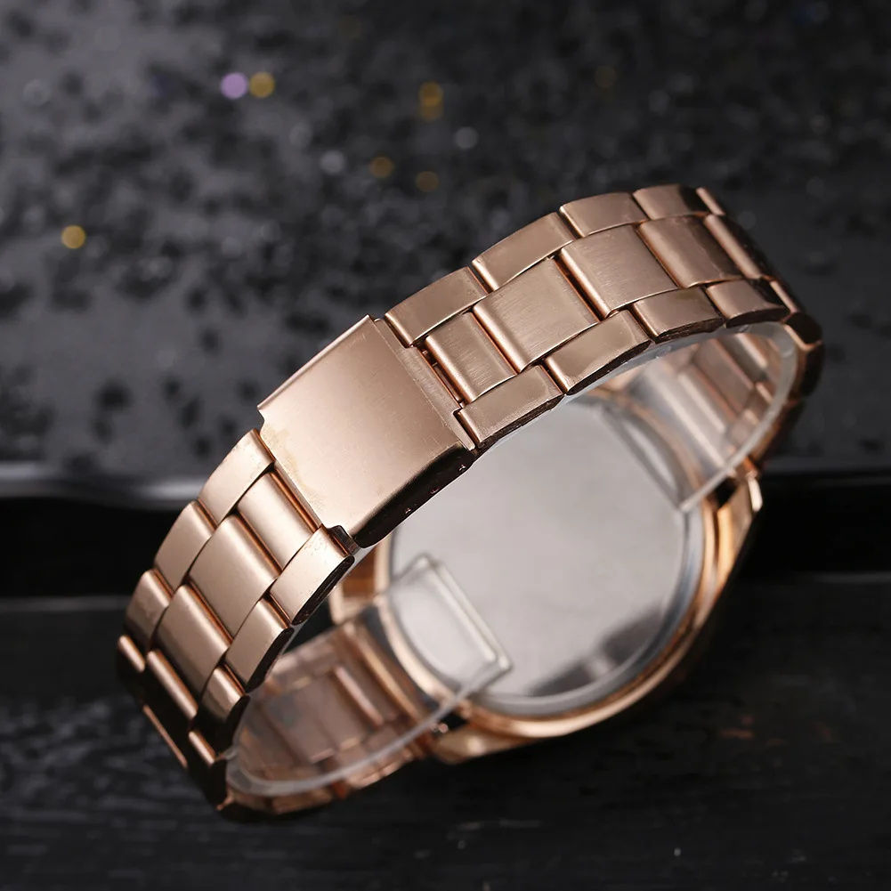 Fashion Rhinestone Stainless Steel Quartz Ladies Wrist Watches New Famous Luxury Brands Women Watch Reloj Mujer
Fashion Rhinestone Stainless Steel Quartz Ladies Wrist Watches New Famous Luxury Brands Women Watch Reloj Mujer