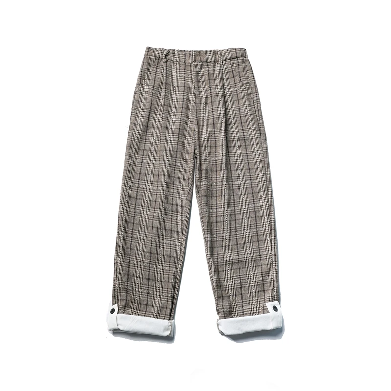Fashion Men's Winter Harem Pants Men Streetwear Warm Trousers Woman Jogging Pants Harajuku Style Casual Plaid Pants Oversized
Fashion Men's Winter Harem Pants Men Streetwear Warm Trousers Woman Jogging Pants Harajuku Style Casual Plaid Pants Oversized