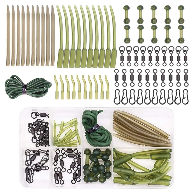 80 шт., набор рыболовных снастей для ловли карпа 
80 шт., набор рыболовных снастей для ловли карпа