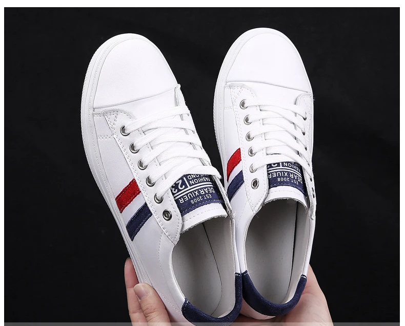 Women's Genuine Leather Sneakers Women Casual Fashionable Sports Shoes Vulcanized Woman White Flat Shoe Ladies White Sneakers
Women's Genuine Leather Sneakers Women Casual Fashionable Sports Shoes Vulcanized Woman White Flat Shoe Ladies White Sneakers
