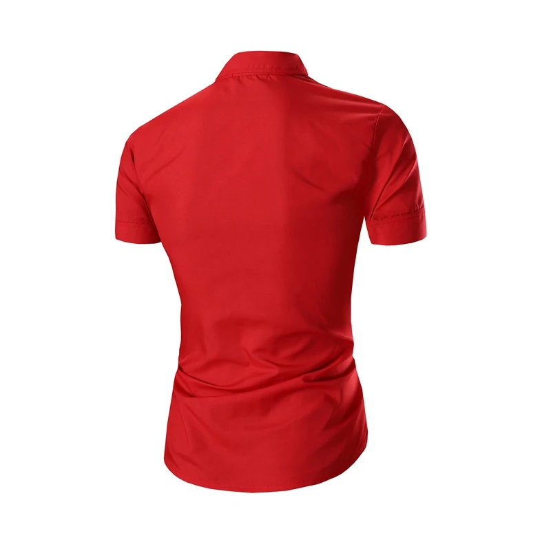 2020 New Fashion Brand Short Sleeve Shirt Men Korean Slim Fit Design Formal Casual Male Dress Blouses Size S-3XL
2020 New Fashion Brand Short Sleeve Shirt Men Korean Slim Fit Design Formal Casual Male Dress Blouses Size S-3XL