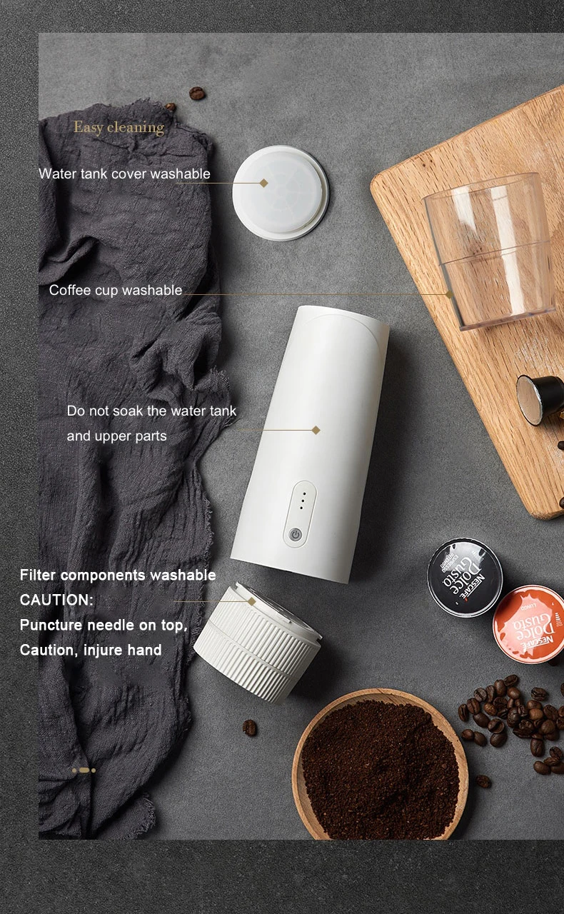 Портативная Эспрессо-машина совместимая с Nespresso капсула Dolce Gusto автоматическая