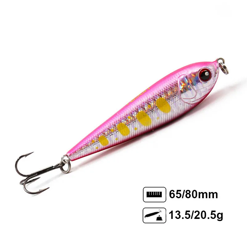 NOEBY Wobbler Fishing Lure 65mm 13.5g 8cm 20.5g Sinking Pencil Artificial Bait for Pike 9107 Sinking Bait Winter Fishing Lures
NOEBY Wobbler Fishing Lure 65mm 13.5g 8cm 20.5g Sinking Pencil Artificial Bait for Pike 9107 Sinking Bait Winter Fishing Lures