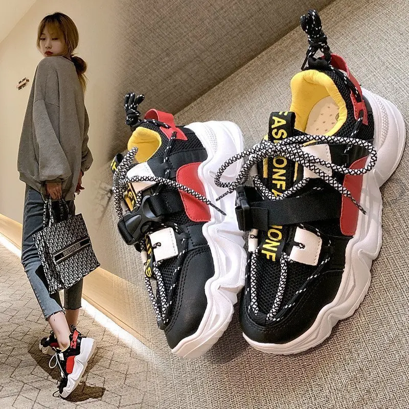 2021 Women Fashion Sneaker Spring Lady Casual Chunky Sneakers Female Genuine Leather Shoes White Brand Thick Sole Sneaker ZD3001
2021 Women Fashion Sneaker Spring Lady Casual Chunky Sneakers Female Genuine Leather Shoes White Brand Thick Sole Sneaker ZD3001