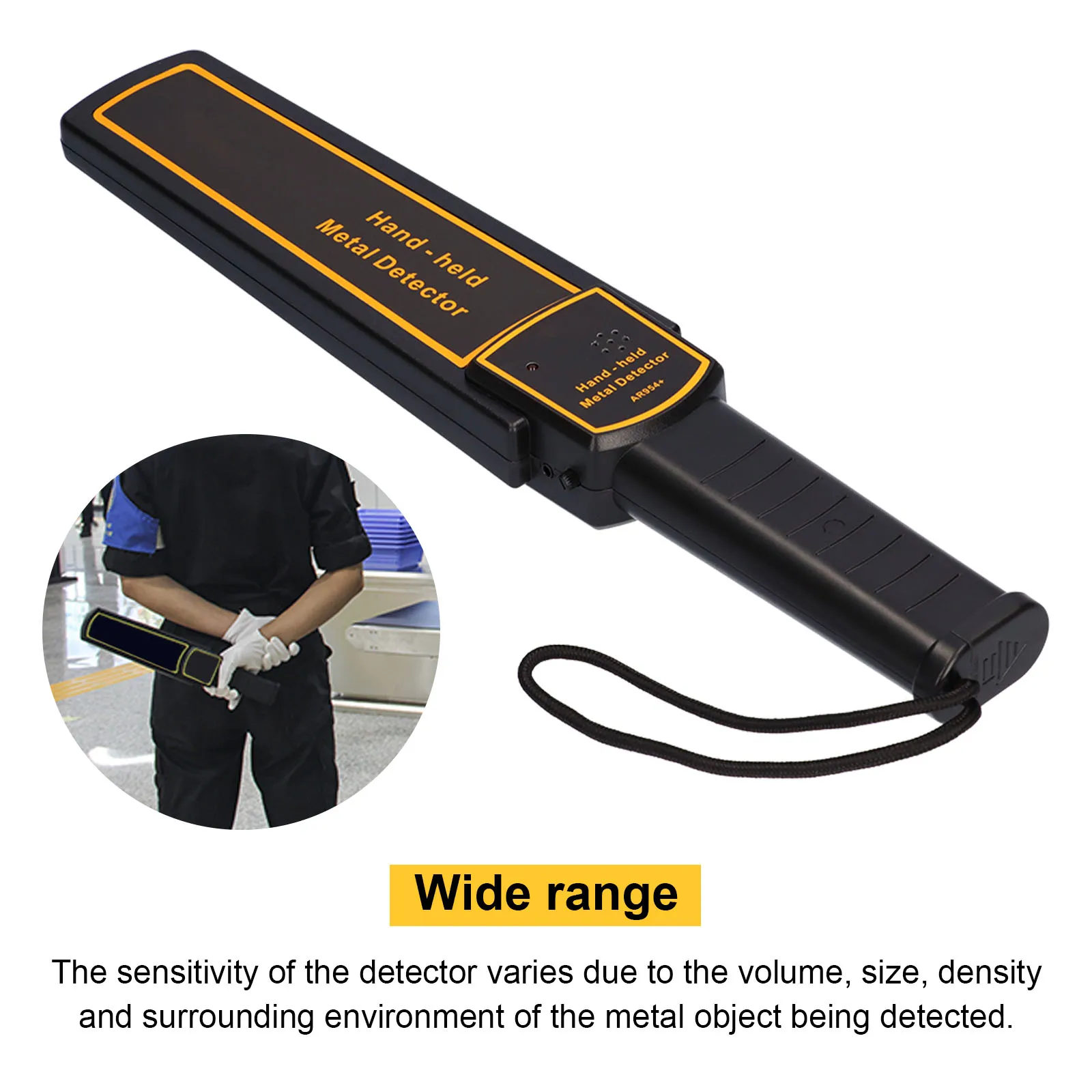 Handheld Metal Detector High Sensitivity Gold Detector Electromagnetic Induction AR954+ Pinpointing Scanning Tool with Earphone
Handheld Metal Detector High Sensitivity Gold Detector Electromagnetic Induction AR954+ Pinpointing Scanning Tool with Earphone