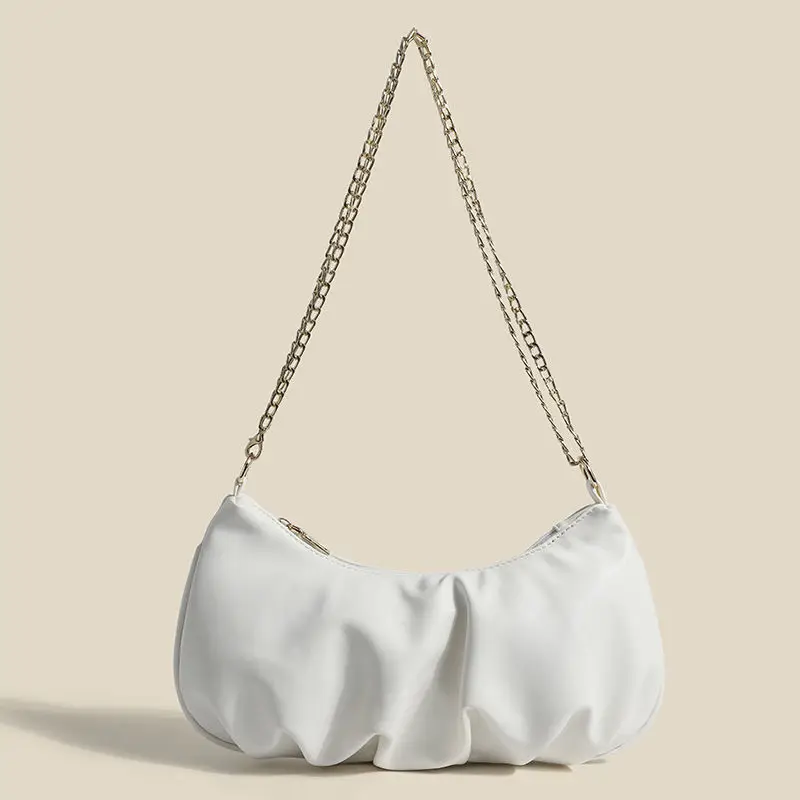 Luxury Handbags Women Solid Color Pleated Messenger Bags Designer Female Chain Totes Small Bolsas Lady PU Leather Shoulder Bags
Luxury Handbags Women Solid Color Pleated Messenger Bags Designer Female Chain Totes Small Bolsas Lady PU Leather Shoulder Bags