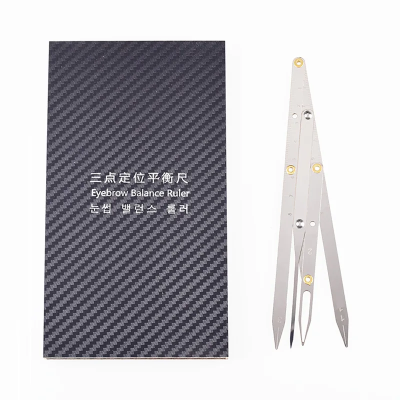 Professional Eyebrow Drawing Tool with Flexible Removable Reusable Stainless Steel Ruler For Perfect Microblading 3-Point Positi
Professional Eyebrow Drawing Tool with Flexible Removable Reusable Stainless Steel Ruler For Perfect Microblading 3-Point Positi