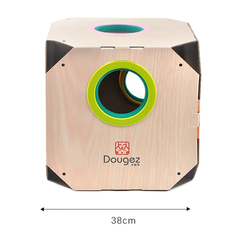 Cat Scratching Box Carton Box Small Window House Carboard Hair Removal Cat Hiding Box Furniture Protection Cat Bed Pet Supplies
Cat Scratching Box Carton Box Small Window House Carboard Hair Removal Cat Hiding Box Furniture Protection Cat Bed Pet Supplies