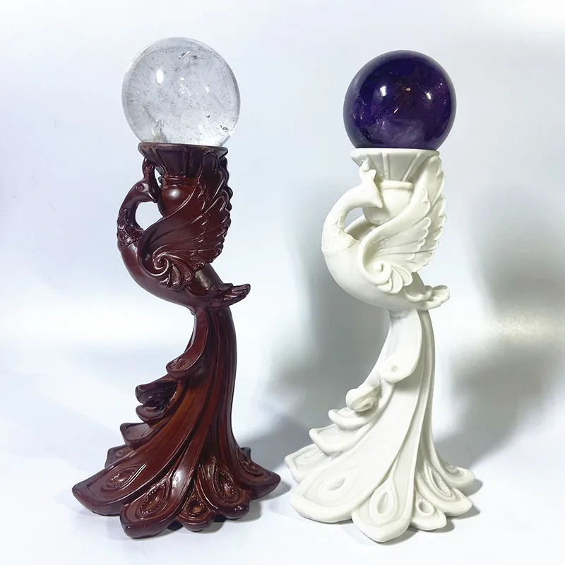 Soaring Phoenix Crystal Ball Resin Base Creative Resin Ornaments Sphere Display Stand Home Decoration Suitable for 6-8cm Ball 
Soaring Phoenix Crystal Ball Resin Base Creative Resin Ornaments Sphere Display Stand Home Decoration Suitable for 6-8cm Ball