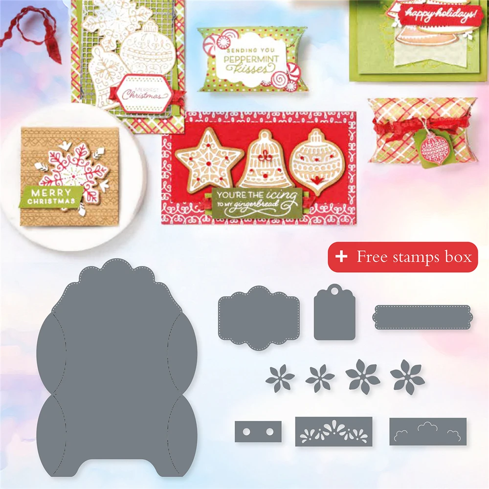 New Arrival Holiday Metal Cutting Dies and Stamps For DIY Craft Making Decoration Scrapbooking Stencil Paper Card Scrapbooking
New Arrival Holiday Metal Cutting Dies and Stamps For DIY Craft Making Decoration Scrapbooking Stencil Paper Card Scrapbooking